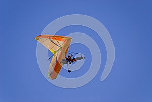 Ultralight in flight