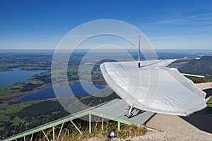 Ultralight flyer on the launch pad