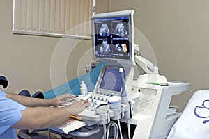 Ultrasonic scan