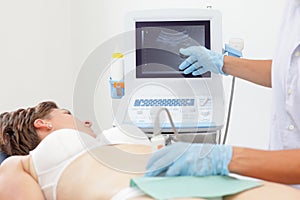 Ultrasonography of abdominal cavity