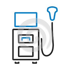 Ultrasound Diagnostic Machine Icon