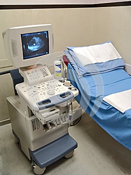 Ultrasound machine photo