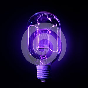 Ultraviolet lamp photo