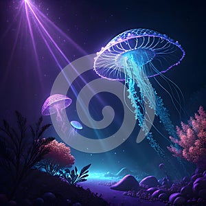 Ultraviolet light composition, consisting of electromagnetic waves