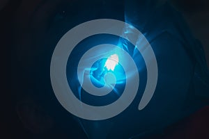 Ultraviolet light in dentistry, treatment of upper masticatory teeth