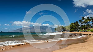 Ulua beach in the evening light photo