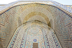 Ulugbek madrassa in Bukhara, Uzbekistan