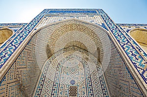 Ulugbek madrassa in Bukhara, Uzbekistan