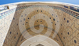 Ulugbek madrassa in Bukhara, Uzbekistan