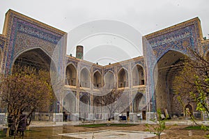 Ulugh Beg Madrasah on Registan square, Samarkand, Uzbekistan