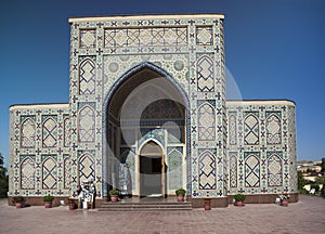 Ulugh Beg Observatory in Samarkand, Uzbekistan, built in the 1420s