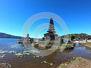 Ulun Danu Beratan Lake Temple in Bali Indonesia