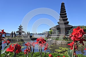 Ulun Danu Beratan Lake Temple in Bali Indonesia