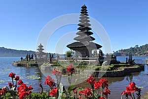 Ulun Danu Beratan Lake Temple in Bali Indonesia