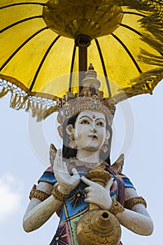 Ulun Danu temple Beratan Lake in Bali Indonesia