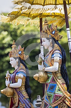 Ulun Danu temple Beratan Lake in Bali Indonesia