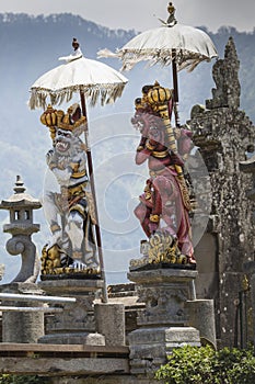 Ulun Danu temple Beratan Lake in Bali Indonesia