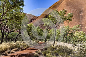 Uluru / Ayers Rock in the southern part of the Northern Territory photo