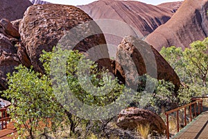 Uluru / Ayers Rock in the southern part of the Northern Territory photo