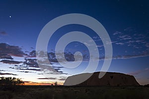Uluru / Ayers Rock at Sunrise, Northern Territory, Australia