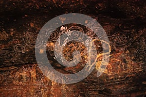 Uluru Cave Paintings