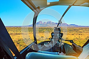 Uluru-Kata Tjuta scenic flight photo