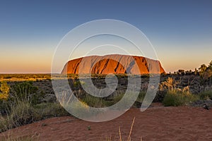 Uluru late afternoon