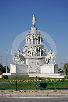 Ulus Statue in Eskisehir, Turkiye