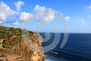 Uluwatu Cliffs, Uluwatu, Bali, Indonesia photo