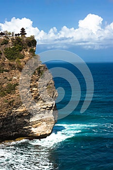 Uluwatu Temple in Bali photo