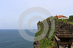 Uluwatu Temple in Southern Bali. Taken January 2022