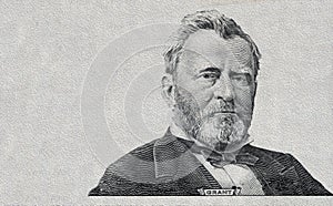 Ulysses S. Grant cut on new 50 dollars banknote