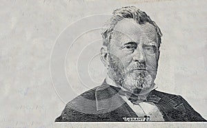 Ulysses S. Grant cut on new 50 dollars banknote