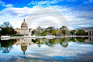 Ulysses S. Grant Memorial and Capitol building