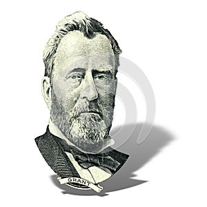 Ulysses S. Grant portrait cutout