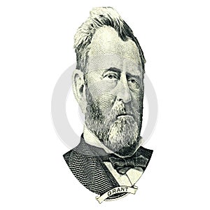 Ulysses S. Grant portrait cutout