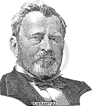 Ulysses S Grant (vector) photo