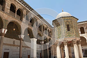 The Umayyad Mosque, Damascus. photo