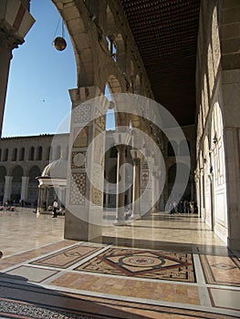 Umayyad mosque in Damascus photo