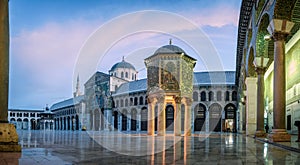 Umayyad mosque In Damascus panorama