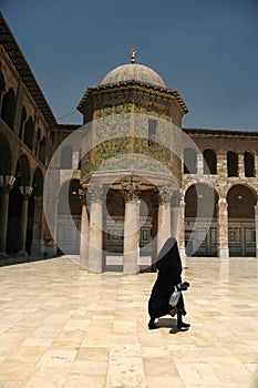 Umayyad mosque in syria photo