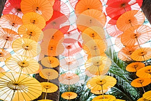 The umbrella decoration