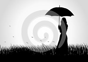 Umbrella Girl photo