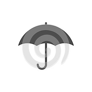 Umbrella glyph vector icon