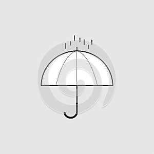 Umbrella icon art vector design