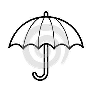 Umbrella icon for summer