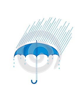Umbrella and Rain
