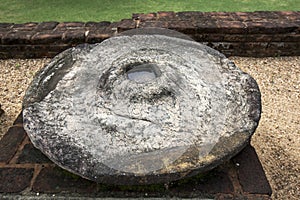 An Umbrella at Sandagiri Stupa at Tissamaharama.