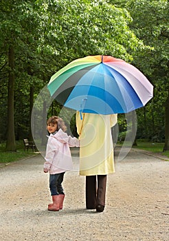 Umbrella stroll