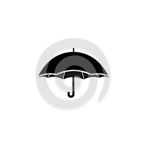 Umbrella symbol icon design isolated on white background